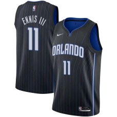 Orlando Magic #11 James Ennis III Jersey -Black