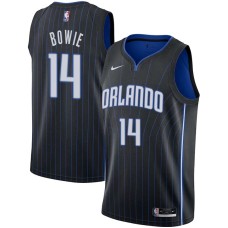 Orlando Magic #14 Anthony Bowie Jersey -Black