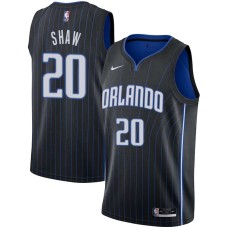 Orlando Magic #20 Brian Shaw Jersey -Black