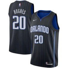 Orlando Magic #20 Larry Hughes Jersey -Black