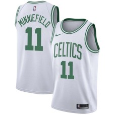 Boston Celtics #11 Dirk Minniefield Jersey -White