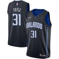 Orlando Magic #31 Adonal Foyle Jersey -Black