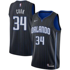 Orlando Magic #34 Brian Cook Jersey -Black