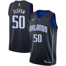 Orlando Magic #50 Jawann Oldham Jersey -Black