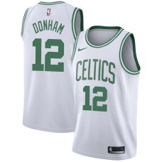 Boston Celtics #12 Bob Donham Jersey -White