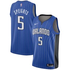 Orlando Magic #5 Marreese Speights Jersey -Blue