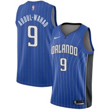 Orlando Magic #9 Tariq Abdul-Wahad Jersey -Blue