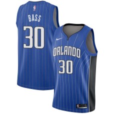 Orlando Magic #30 Brandon Bass Jersey -Blue