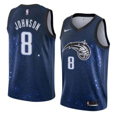 Orlando Magic #8 Anthony Johnson Jersey -Space City