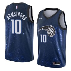 Orlando Magic #10 Darrell Armstrong Jersey -Space City