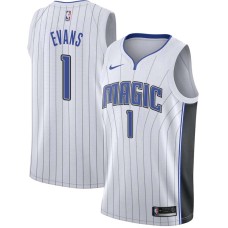 Orlando Magic #1 Maurice Evans Jersey -White