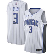 Orlando Magic #3 Kevin Ollie Jersey -White