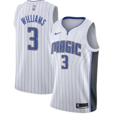 Orlando Magic #3 Monty Williams Jersey -White