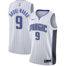 Orlando Magic #9 Tariq Abdul-Wahad Jersey -White