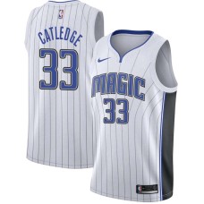 Orlando Magic #33 Terry Catledge Jersey -White