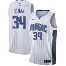 Orlando Magic #34 Miles Simon Jersey -White