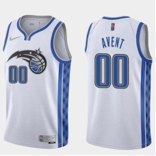 Orlando Magic #00 Anthony Avent Jersey -White Earned