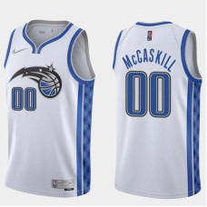 Orlando Magic #00 Amal McCaskill Jersey -White Earned