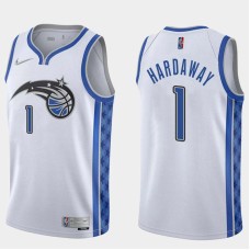 Orlando Magic #1 Anfernee Hardaway Jersey -White Earned