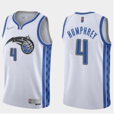 Orlando Magic #4 Ryan Humphrey Jersey -White Earned