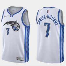 Orlando Magic #7 Michael Carter-Williams Jersey -White Earned