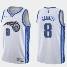 Orlando Magic #8 Pat Garrity Jersey -White Earned