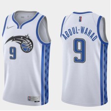 Orlando Magic #9 Tariq Abdul-Wahad Jersey -White Earned