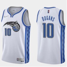 Orlando Magic #10 Keith Bogans Jersey -White Earned