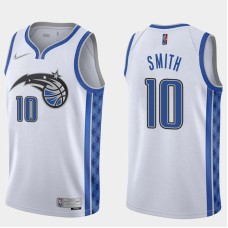 Orlando Magic #10 Ish Smith Jersey -White Earned