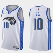 Orlando Magic #10 Bol Bol Jersey -White Earned