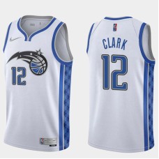 Orlando Magic #12 Gary Clark Jersey -White Earned