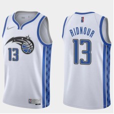 Orlando Magic #13 Luke Ridnour Jersey -White Earned