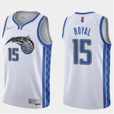 Orlando Magic #15 Donald Royal Jersey -White Earned