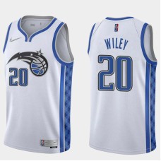 Orlando Magic #20 Morlon Wiley Jersey -White Earned