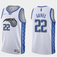 Orlando Magic #22 Reece Gaines Jersey -White Earned