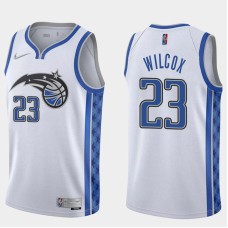 Orlando Magic #23 CJ Wilcox Jersey -White Earned