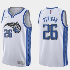 Orlando Magic #26 Desmond Penigar Jersey -White Earned