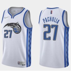 Orlando Magic #27 Zaza Pachulia Jersey -White Earned