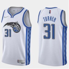 Orlando Magic #31 Jeff Turner Jersey -White Earned