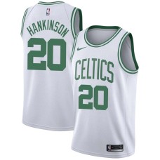 Boston Celtics #20 Phil Hankinson Jersey -White