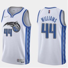 Orlando Magic #44 Jason Williams Jersey -White Earned