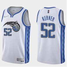 Orlando Magic #52 Jonathan Kerner Jersey -White Earned