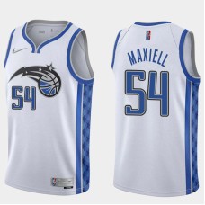 Orlando Magic #54 Jason Maxiell Jersey -White Earned