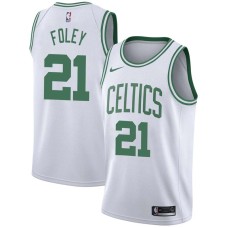 Boston Celtics #21 Jack Foley Jersey -White