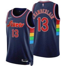 Philadelphia 76ers #13 Wilt Chamberlain Jersey -2021-2022 City