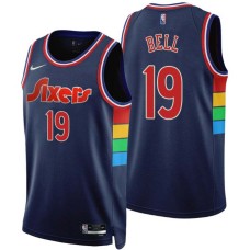 Philadelphia 76ers #19 Raja Bell Jersey -2021-2022 City