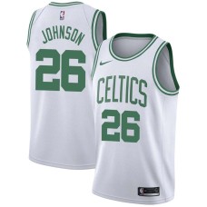 Boston Celtics #26 Rich Johnson Jersey -White