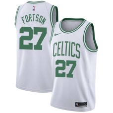 Boston Celtics #27 Danny Fortson Jersey -White