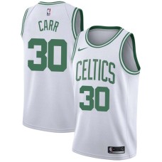 Boston Celtics #30 ML Carr Jersey -White