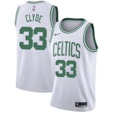 Boston Celtics #33 Ben Clyde Jersey -White